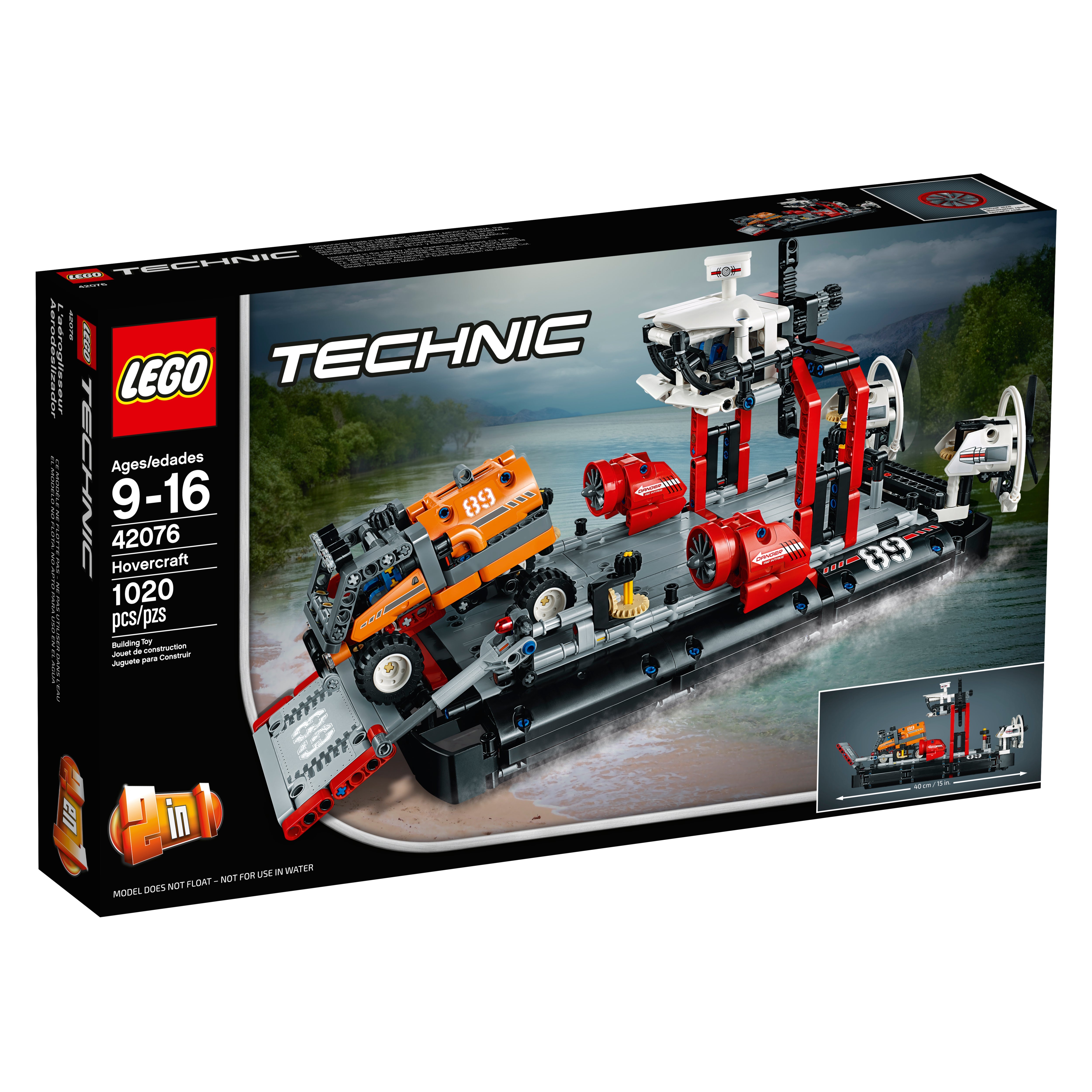 ~~LEGO TECHNIC 42076 HOVERCRAFT INSTRUCTION MANUAL ONLY 